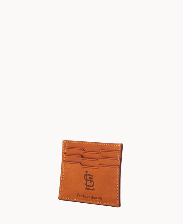 Dooney & Bourke MLB Cardinals Card Case Natural