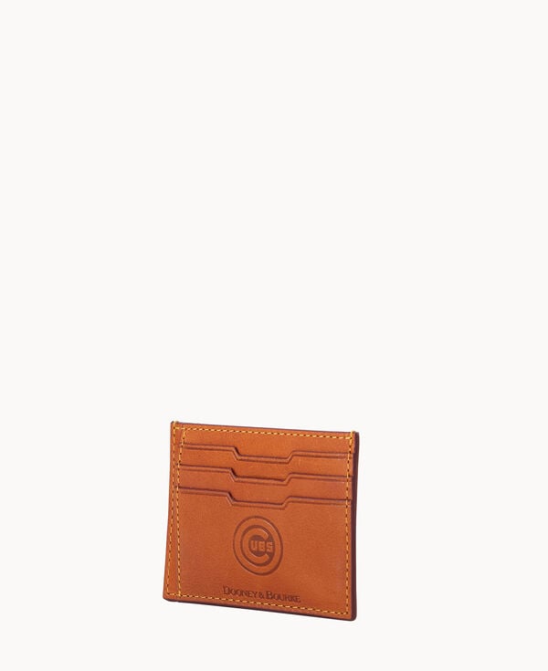 Dooney & Bourke MLB Cubs Card Case Natural