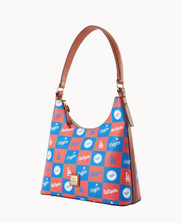 Dooney & Bourke MLB Dodgers Hobo Blue