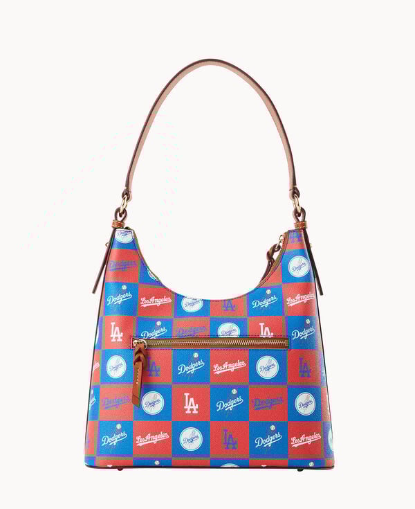 Dooney & Bourke MLB Dodgers Hobo Blue