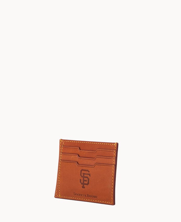 Dooney & Bourke MLB Giants Card Case Natural