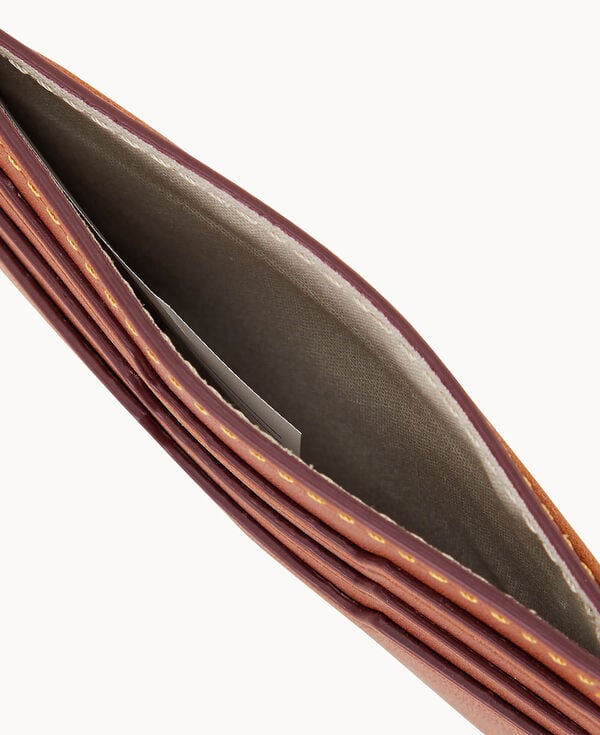 Dooney & Bourke MLB Giants Card Case Natural