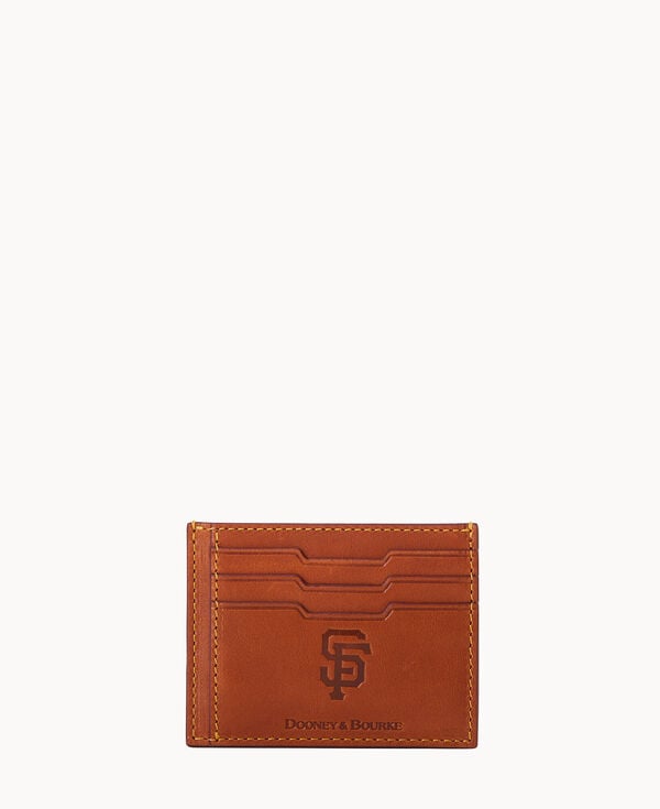 dooney & bourke MLB Giants Card Case Natural