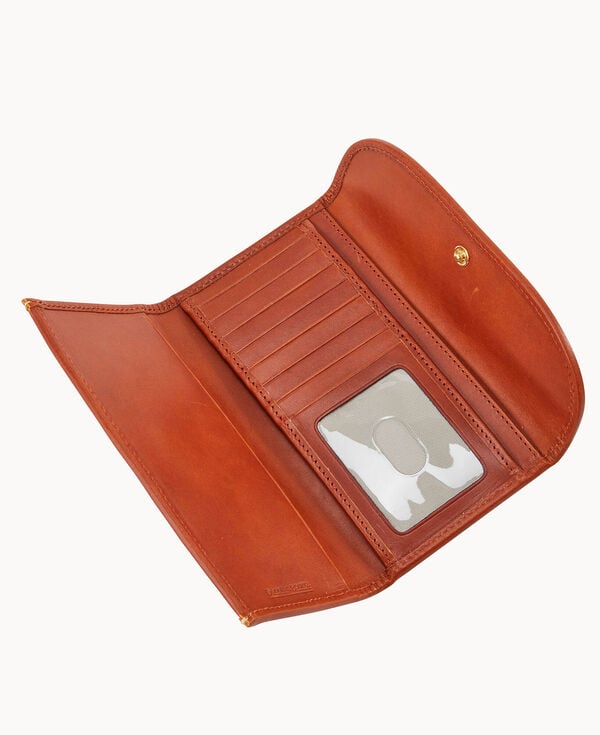 Dooney & Bourke MLB Padres Continental Clutch Black