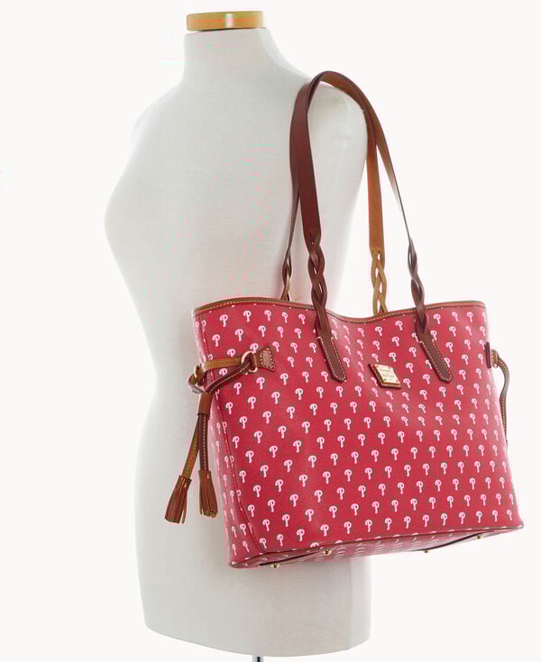 Dooney & Bourke MLB Phillies Bailey Bag Red