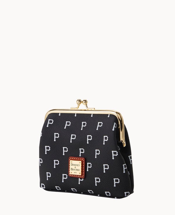 Dooney & Bourke MLB Pirates Large Framed Purse Black