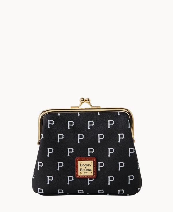 dooney & bourke MLB Pirates Large Framed Purse Black