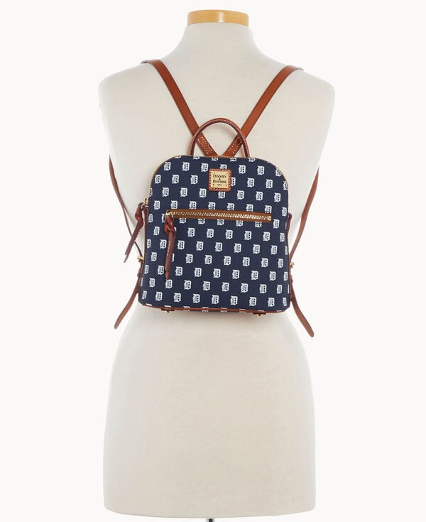 Dooney & Bourke MLB Tigers Small Backpack Navy