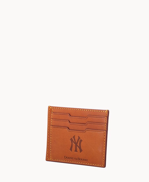 Dooney & Bourke MLB Yankees Card Case Natural