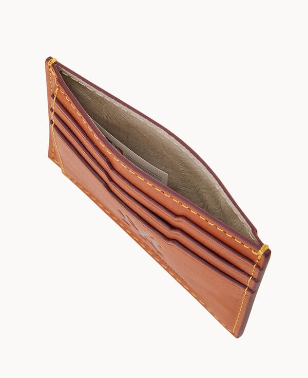 Dooney & Bourke MLB Yankees Card Case Natural