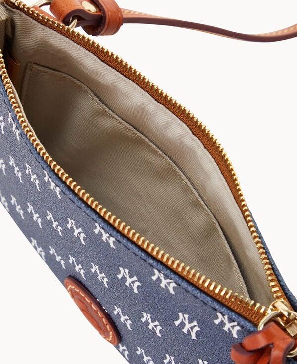 Dooney & Bourke MLB Yankees Top Zip Crossbody Navy