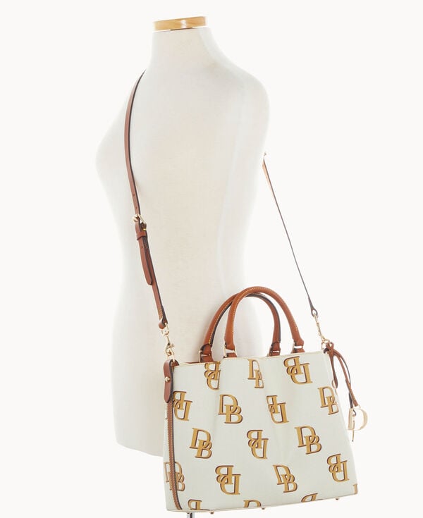 Dooney & Bourke Monogram Brenna Beige