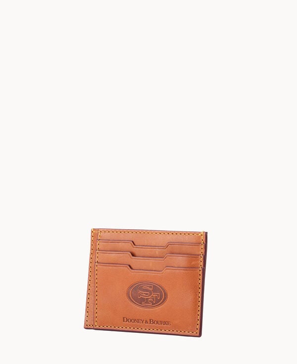 Dooney & Bourke NFL 49ERS Credit Card Case Natural