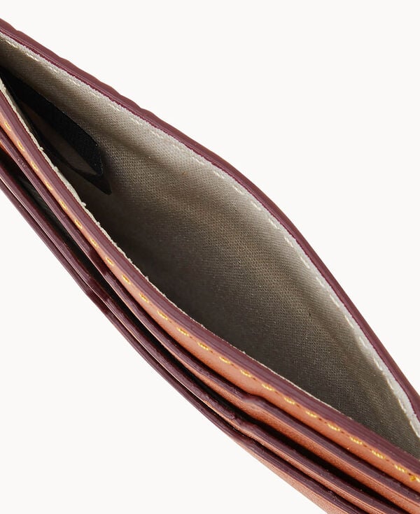 Dooney & Bourke NFL 49ERS Credit Card Case Natural