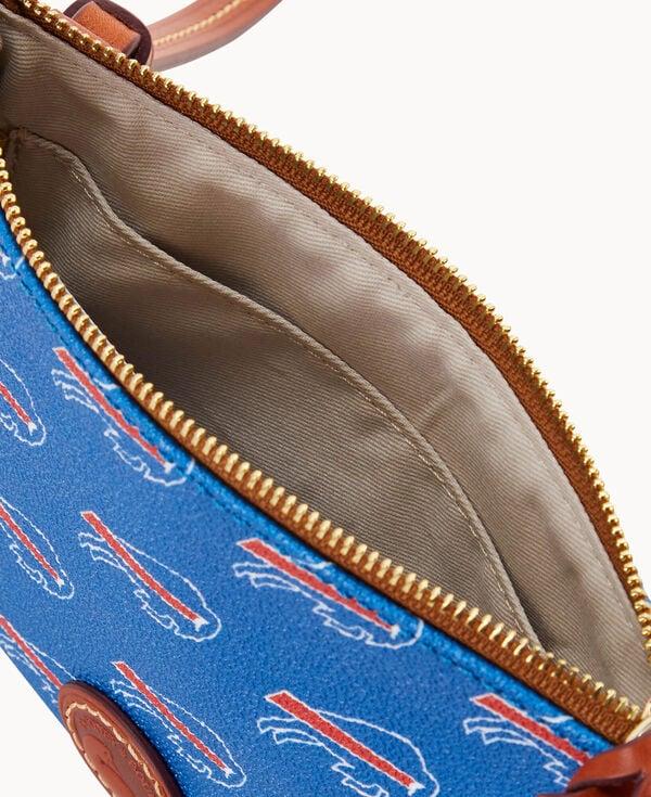 Dooney & Bourke NFL Bills Top Zip Crossbody Blue