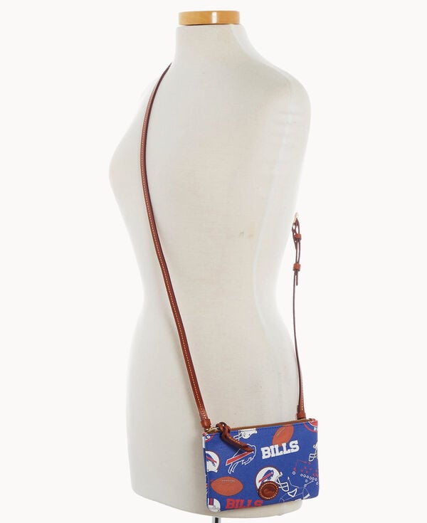 Dooney & Bourke NFL Bills Top Zip Crossbody Navy