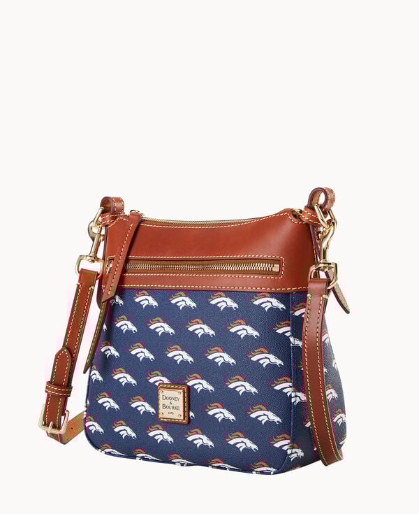 Dooney & Bourke NFL Broncos Crossbody 25 Navy