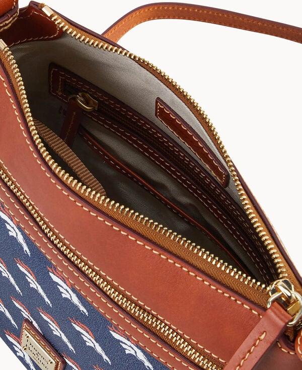 Dooney & Bourke NFL Broncos Crossbody 25 Navy