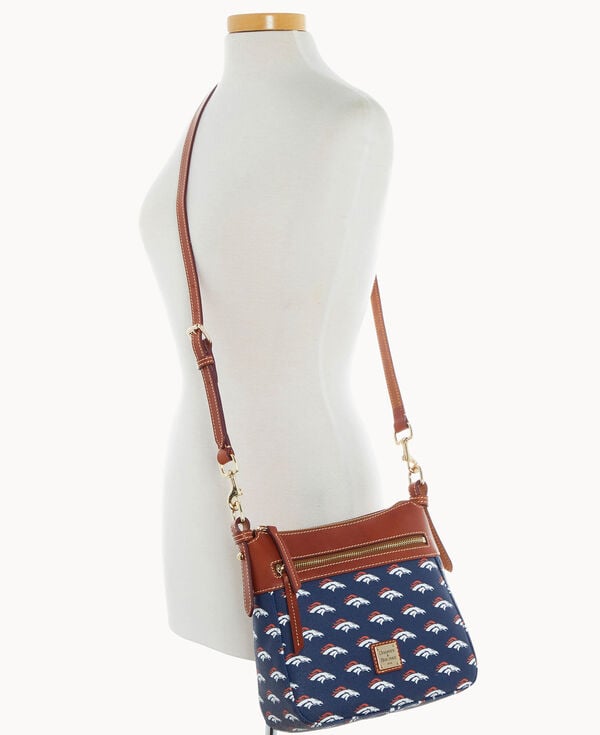 Dooney & Bourke NFL Broncos Crossbody 25 Navy