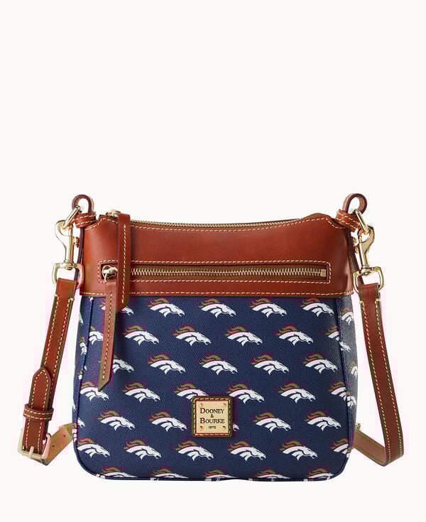 dooney & bourke NFL Broncos Crossbody 25 Navy