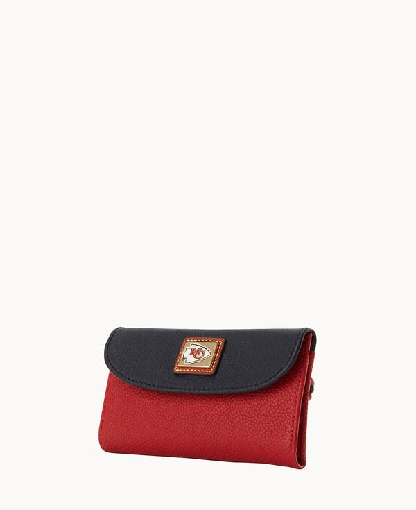 Dooney & Bourke NFL Chiefs Continental Clutch Red