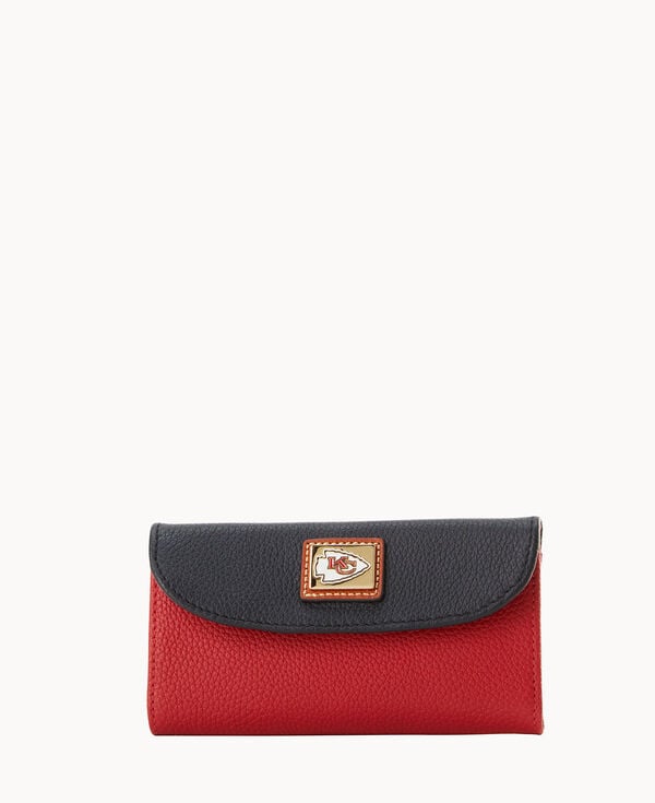 dooney & bourke NFL Chiefs Continental Clutch Red