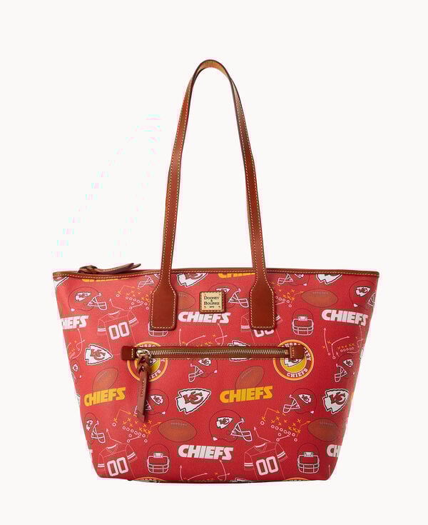 dooney & bourke NFL Chiefs Zip Tote Red