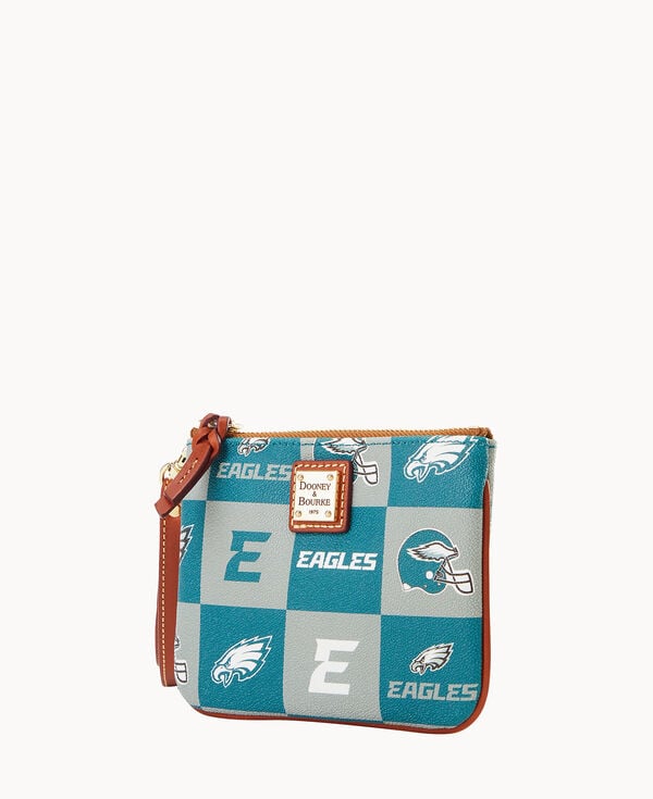 Dooney & Bourke NFL Eagles Stadium Wristlet Green