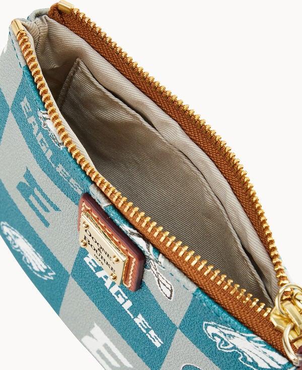 Dooney & Bourke NFL Eagles Stadium Wristlet Green