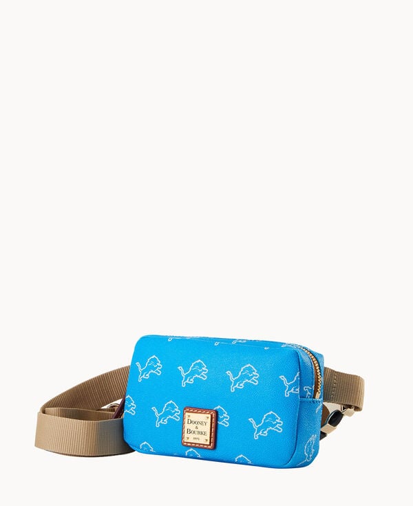 Dooney & Bourke NFL Lions Belt Bag Blue
