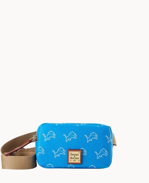 dooney & bourke NFL Lions Belt Bag Blue