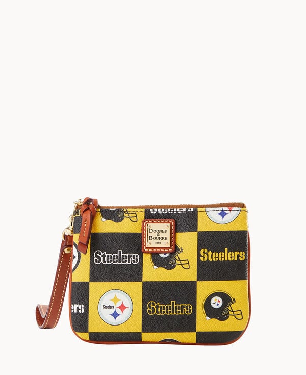 dooney & bourke NFL Steelers Stadium Wristlet Black