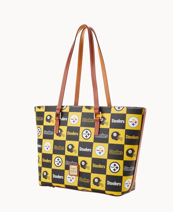 Dooney & Bourke NFL Steelers Zip Tote Black