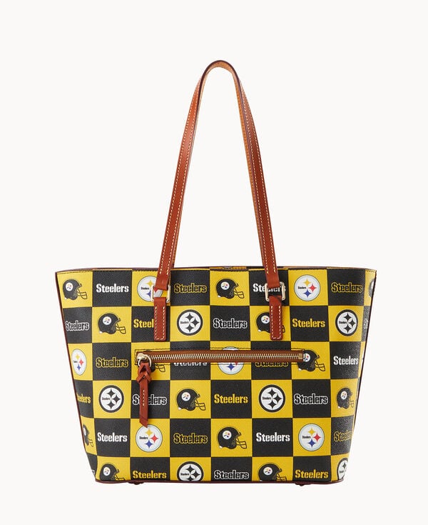 Dooney & Bourke NFL Steelers Zip Tote Black