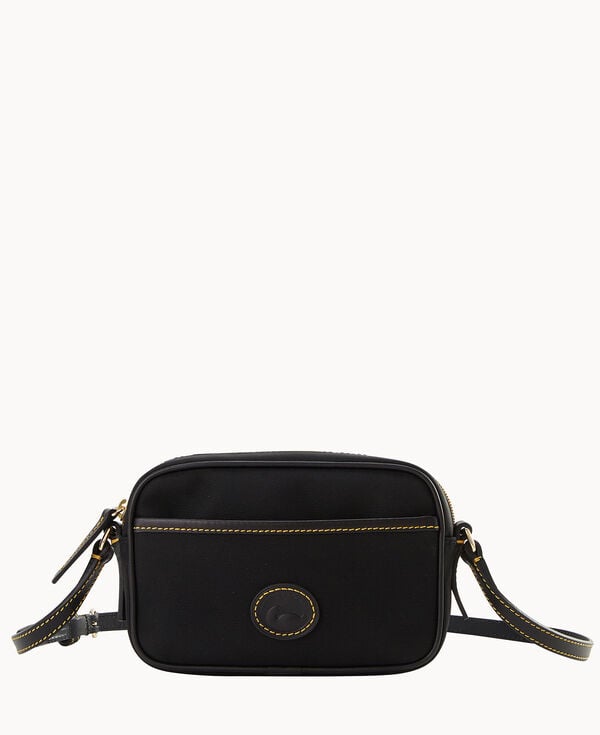 dooney & bourke Nylon Camera Crossbody Black Black