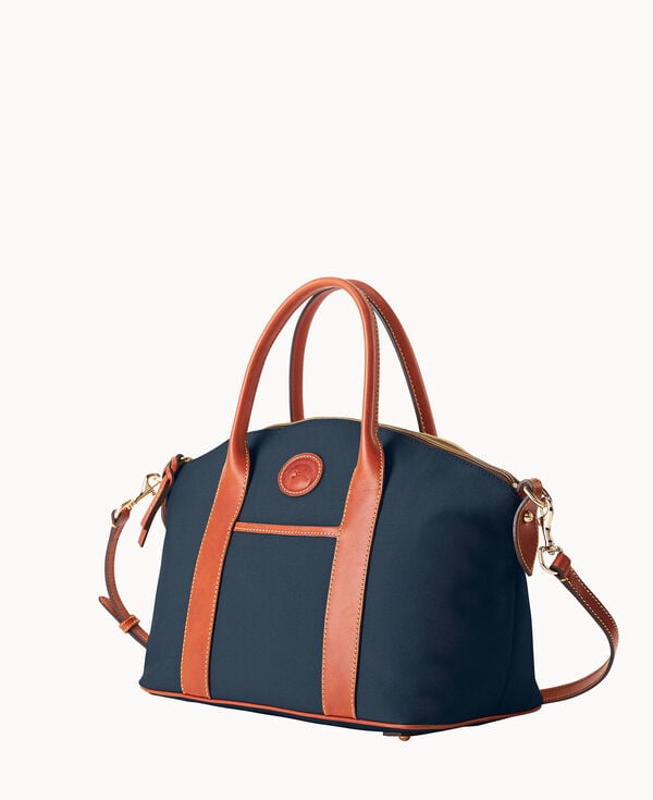 Dooney & Bourke Nylon Madeline Satchel Navy