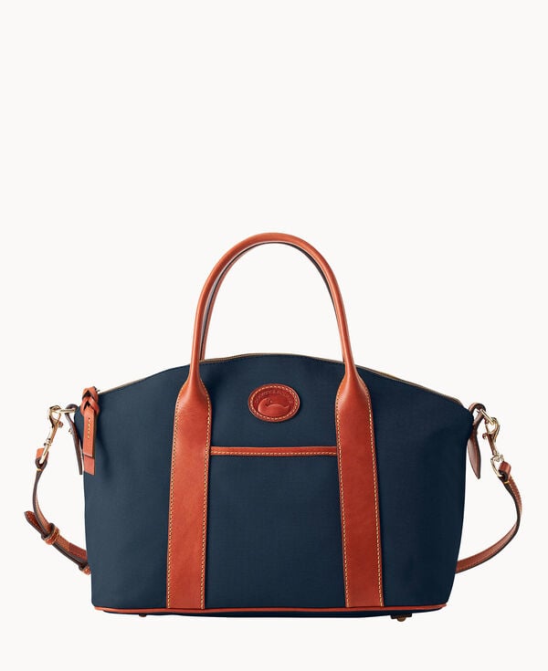 dooney & bourke Nylon Madeline Satchel Navy