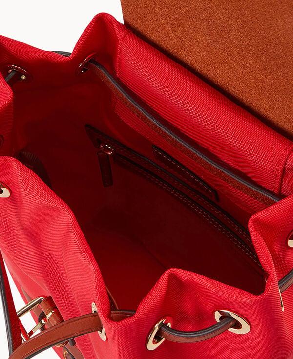 Dooney & Bourke Nylon Small Allie Backpack Red
