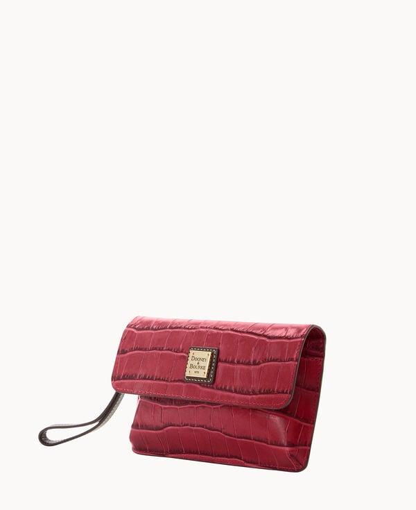 Dooney & Bourke Oakdale Milly Wristlet Wine