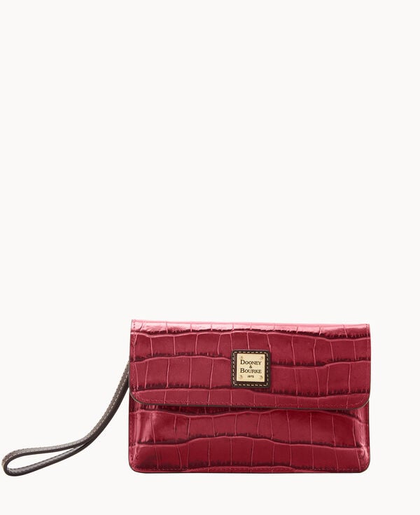 dooney & bourke Oakdale Milly Wristlet Wine