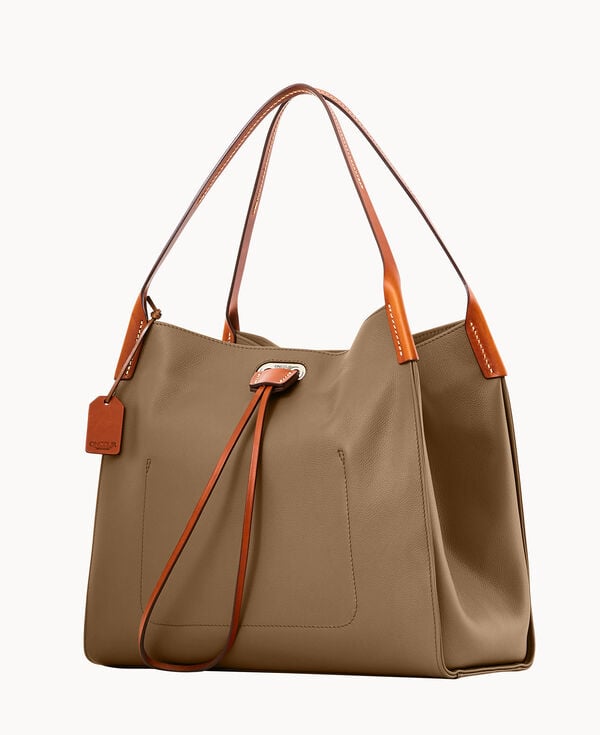 Dooney & Bourke Oncour Twist Full Up Two Camel