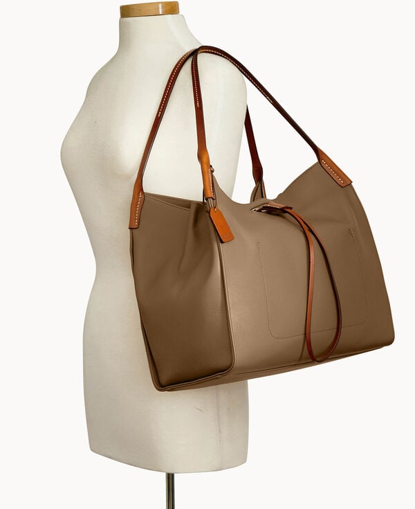 Dooney & Bourke Oncour Twist Full Up Two Camel