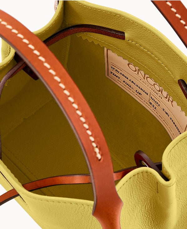 Dooney & Bourke Oncour Twist Tiny Full Up Butter