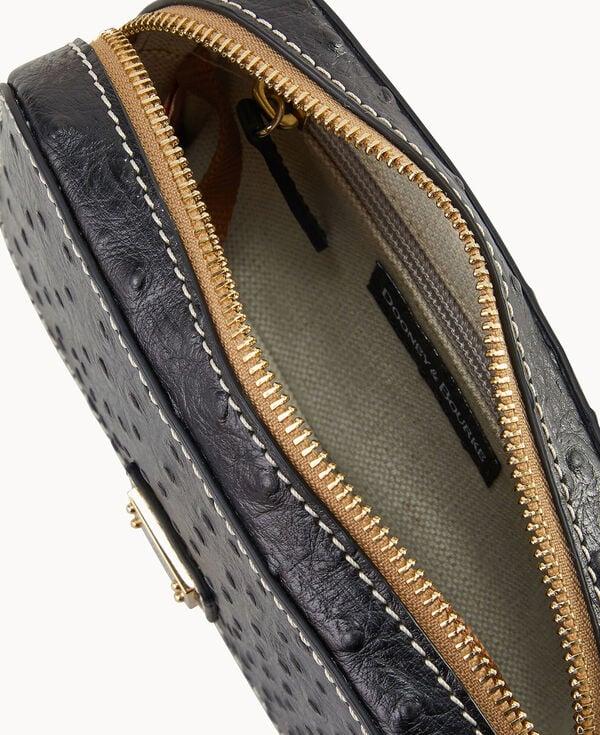 Dooney & Bourke Ostrich Belt Bag Black