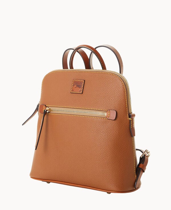 Dooney & Bourke Pebble Grain Backpack Caramel