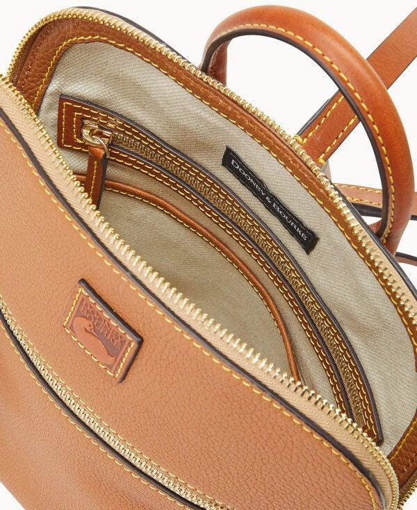 Dooney & Bourke Pebble Grain Backpack Caramel