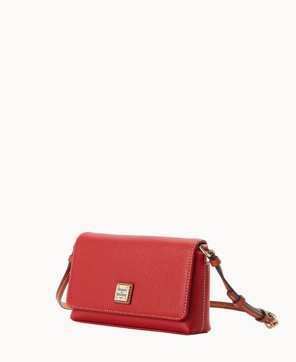 Dooney & Bourke Pebble Grain Becca Crossbody Red