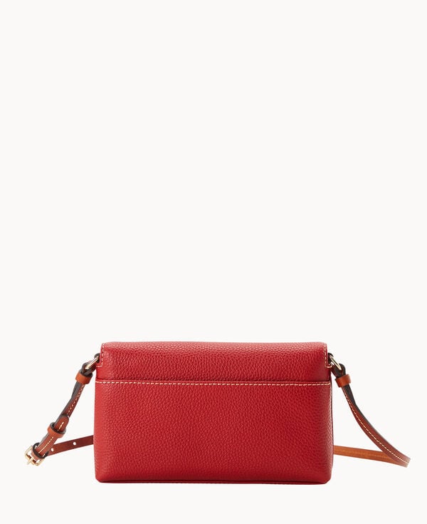 Dooney & Bourke Pebble Grain Becca Crossbody Red