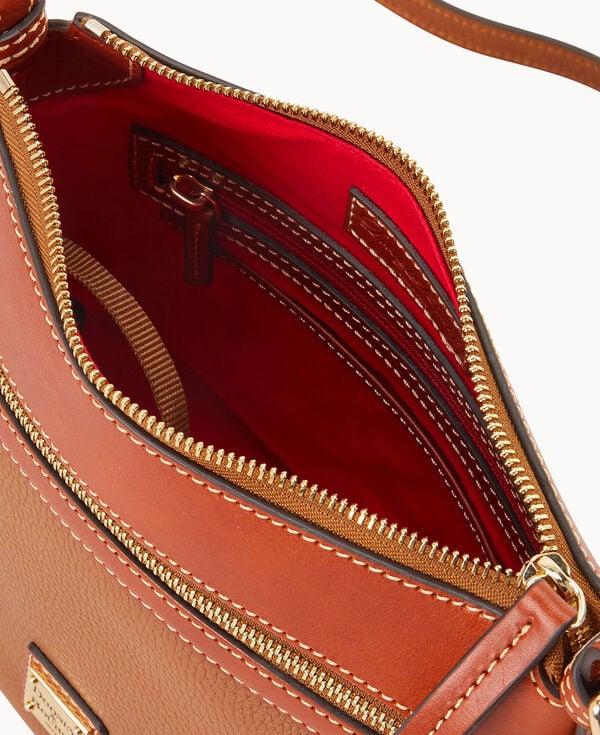 Dooney & Bourke Pebble Grain Crossbody 25 Caramel