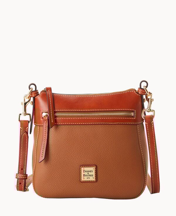 dooney & bourke Pebble Grain Crossbody 25 Caramel